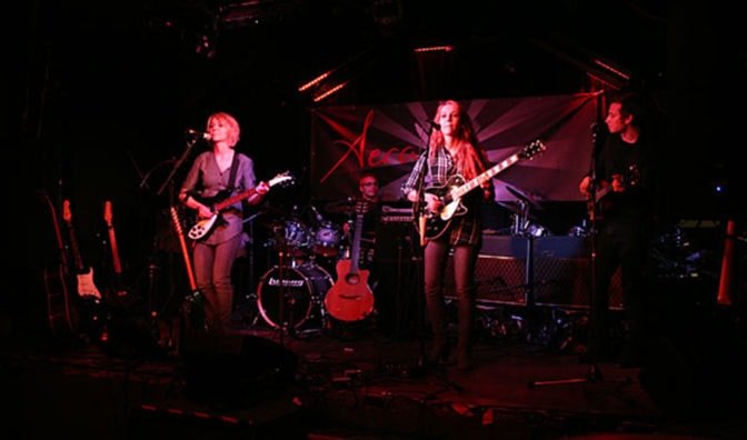 MonaLisa Twins' first live show with new band at Aera