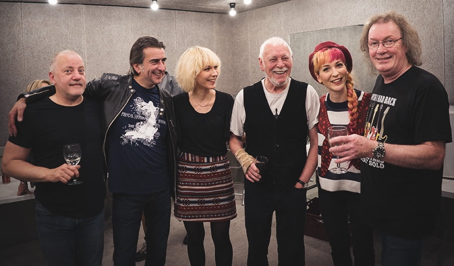 MonaLisa Twins meeting Procol Harum at the Liverpool Philharmonic Hall