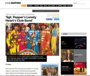 PopMatters article including the MonaLIsa Twins to celebrate the 50th anniversary of "Sgt. Pepper's Lovely Heart Club Band".