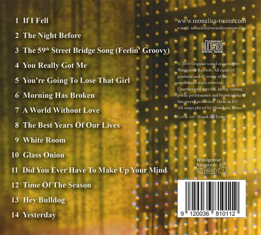 MLT play Beatles & more VOL3 Back Cover